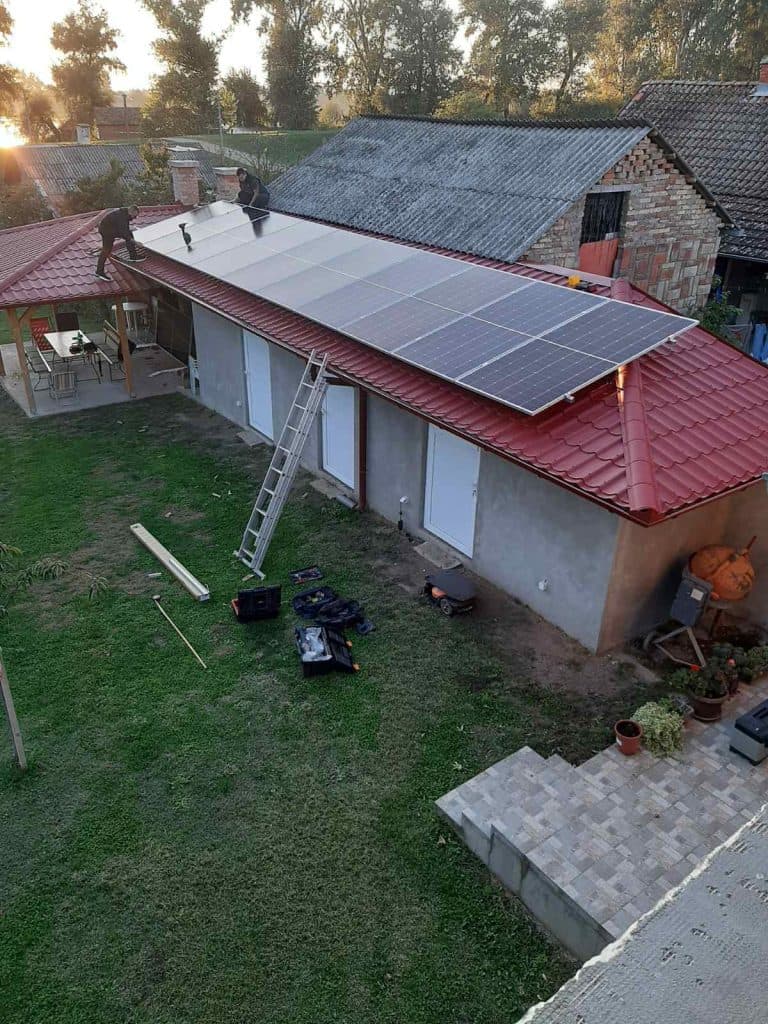 Montaža solarnih panela